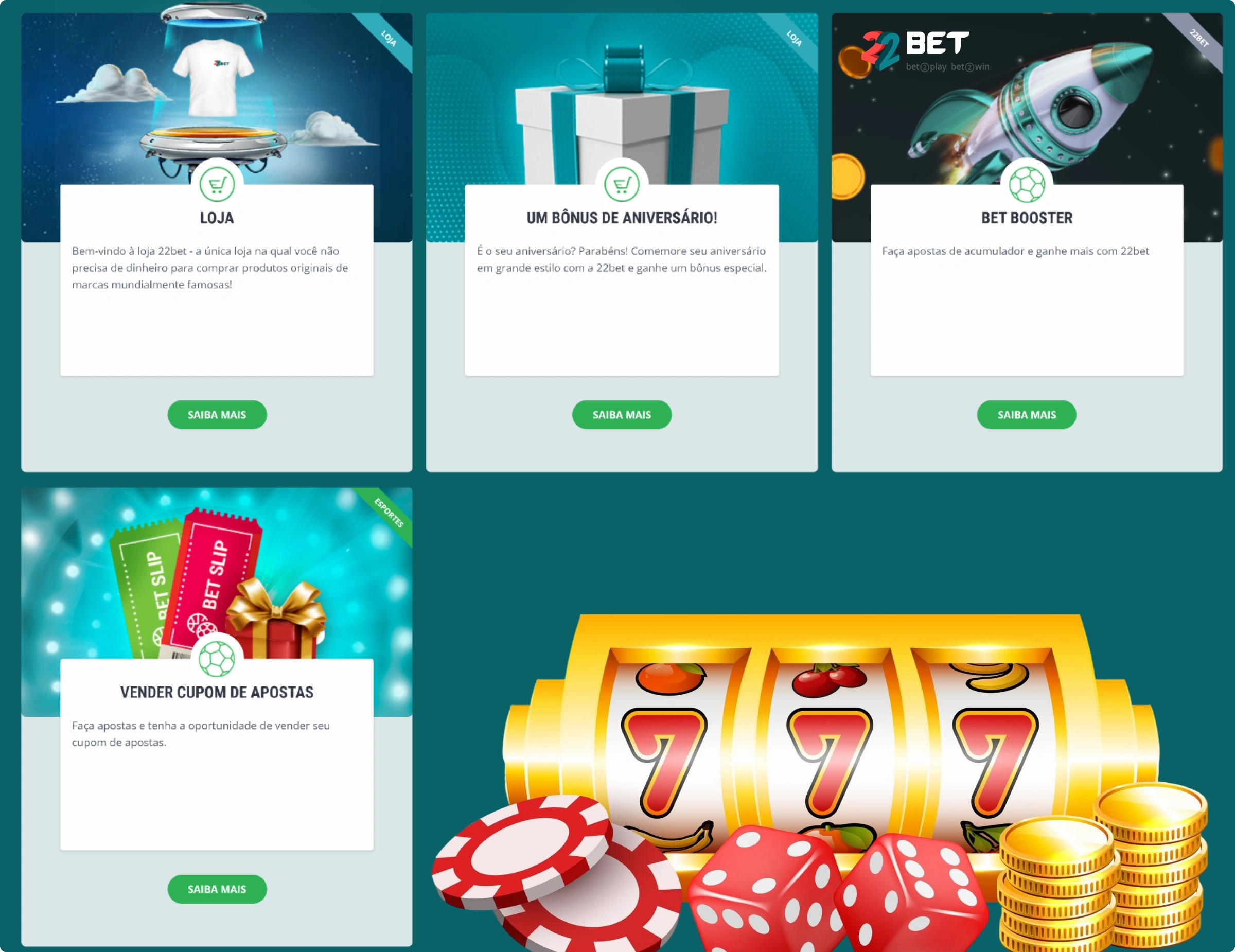 22Bet Aplicativo Móvel